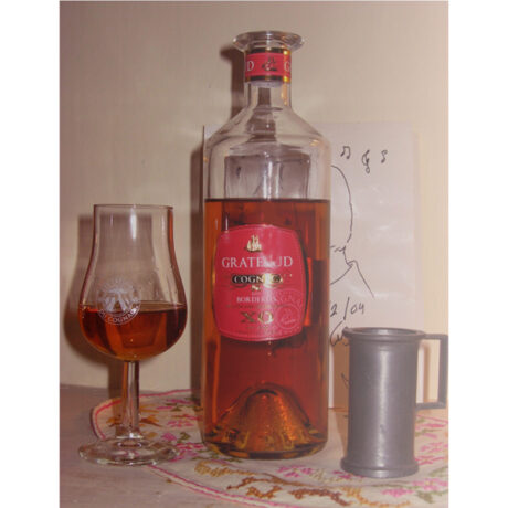 Cognac XO  Bouteille de 0.50 L.